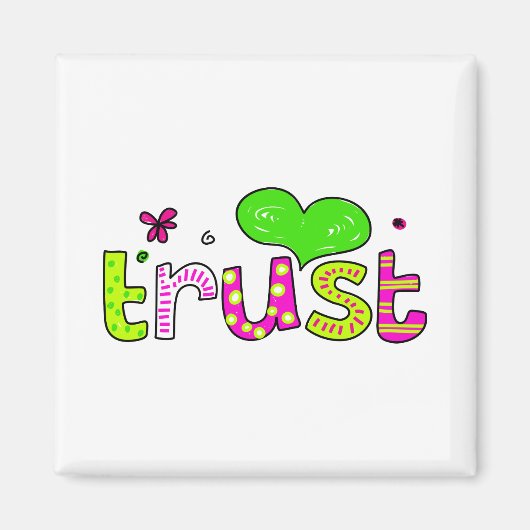 Vertrauen Magnet (Vorne)