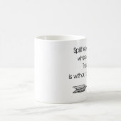 Vertrauen ohne Grenzen Kaffeetasse (Mittel)