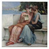 Vertrauen (Öl auf Leinwand) Fliese (Vorderseite)