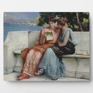 Vertrauen (Öl auf Leinwand) Fotoplatte