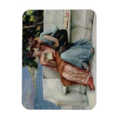 Vertrauen (Öl auf Leinwand) Magnet (Vertikal)