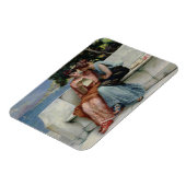 Vertrauen (Öl auf Leinwand) Magnet (Linke Seite)