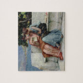 Vertrauen (Öl auf Leinwand) Puzzle (Vertikal)