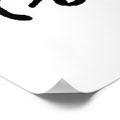 Vertrauen Poster (Ecke)