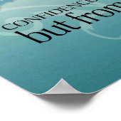 Vertrauen Poster (Ecke)