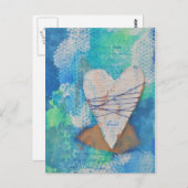 Vertrauen Postkarte (Vorne/Hinten)