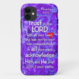 Vertrauen Sie auf das 3:5 Lords Proverbs - 6 Case-Mate iPhone Hülle