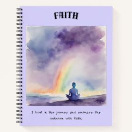 Vertrauen Sie auf das Journey Holiday Notebook Notizblock