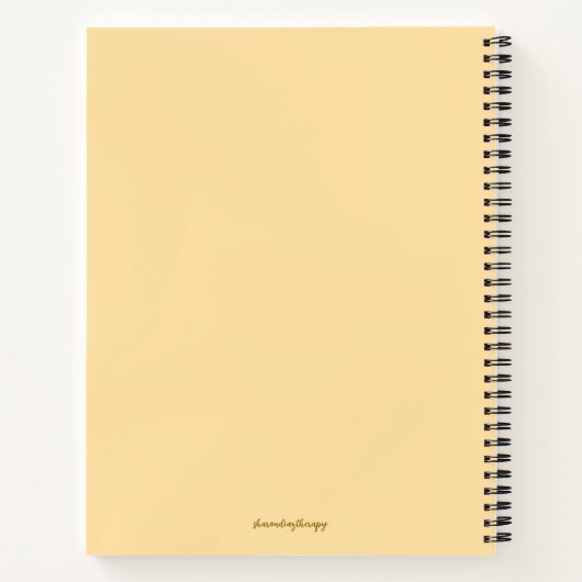 Vertrauen Sie auf das Spiral-Notebook Process Notizblock (Rückseite)