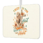 Vertrauen Sie auf den Herrn.. Autolufterfrischer (Links)