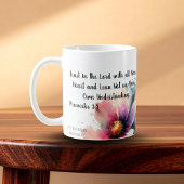Vertrauen Sie auf den Herrn. Kaffeetasse