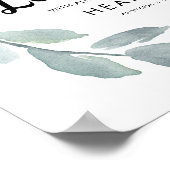 Vertrauen Sie auf den Herrn mit all Ihren Grünen B Poster (Ecke)