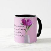 Vertrauen Sie auf den Herrn mit all Ihren Heart Bi Tasse (VorderseiteRechts)