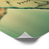 Vertrauen Sie auf den Herrn mit all Ihrer Heart Bi Poster (Ecke)