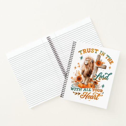 Vertrauen Sie auf den Herrn.. Notizblock (Innenseite)