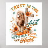 Vertrauen Sie auf den Herrn.. Poster (Vorne)