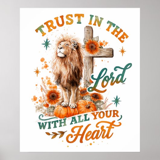 Vertrauen Sie auf den Herrn.. Poster (Vorne)