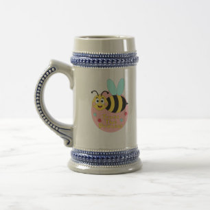Vertrauen Sie auf den Prozess Kawaii glückliche Bi Bierglas