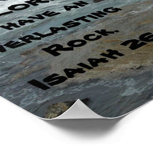 Vertrauen Sie auf die LOR... Poster (Ecke)