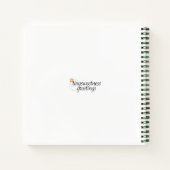 Vertrauen Sie auf die Magie der Anfänge, inspirier Notizblock (Rückseite)