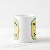 Vertrauen Sie auf die Motivierend Prozesswachstums Kaffeetasse (Mittel)