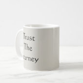 Vertrauen Sie auf die Reise Kaffeetasse (Vorderseite Links)