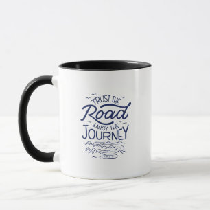 Vertrauen Sie auf die Reise Tasse