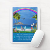 Vertrauen Sie auf die Sprichwörter 3:5-6 Mousepad (Mit Mouse)