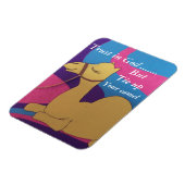 Vertrauen Sie auf Gott, aber Krawatte für Ihren Ka Magnet (Linke Seite)