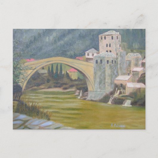 Vertrauen Sie auf Ihre Instinkt Bridge Postcard Postkarte (Vorderseite)