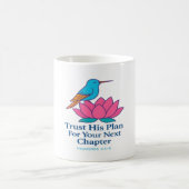 Vertrauen Sie auf seinen Plan Hummingbird & Lotus Kaffeetasse (Mittel)