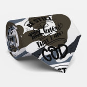 Vertrauen Sie, dass ich Gott bin, die Krawatte der (Gerollt)