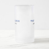Vertrauen Sie, dass ich ich ein Athlet bin Mattglas Bierglas (Mittel)
