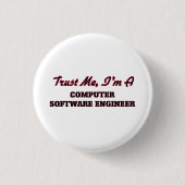 Vertrauen Sie, dass ich ich ein Computer-Software Button (Vorderseite)