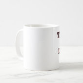 Vertrauen Sie, dass ich ich EIN DIREKTOR bin Kaffeetasse (Vorderseite Links)