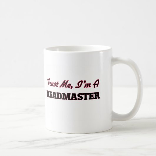 Vertrauen Sie, dass ich ich ein Direktor bin Kaffeetasse (Rechts)
