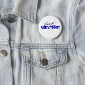 Vertrauen Sie, dass ich ich ein Flugbegleiter bin Button (Beispiel)