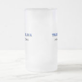 Vertrauen Sie, dass ich ich ein Magier bin Mattglas Bierglas (Mittel)