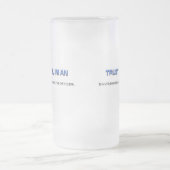 Vertrauen Sie, dass ich ich ein Mattglas Bierglas (Mittel)