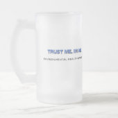 Vertrauen Sie, dass ich ich ein Mattglas Bierglas (Links)