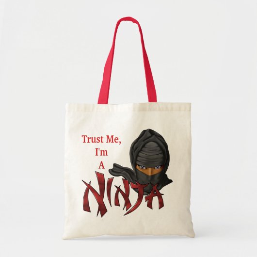 Vertrauen Sie, dass ich ich ein Ninja bin Tragetasche (Vorne)