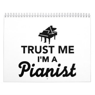 Vertrauen Sie, dass ich ich ein Pianist bin Kalender
