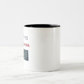 Vertrauen Sie, dass ich ich ein Rechtsanwalt bin Zweifarbige Tasse (Mittel)