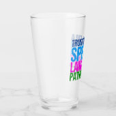 Vertrauen Sie, dass ich ich ein SLP bin Glas (Rechts)