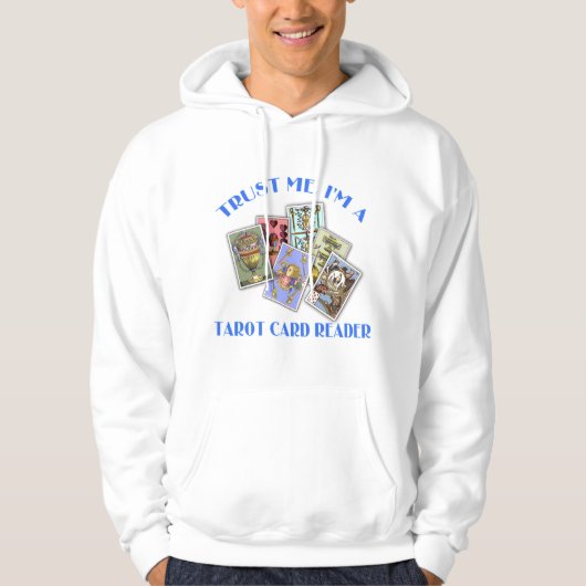 Vertrauen Sie, dass ich ich ein Tarot-Kartenleser Hoodie (Vorderseite)
