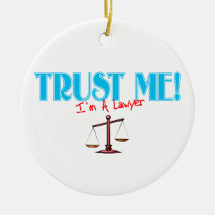 Vertrauen Sie, dass ich ich eine Keramik Ornament