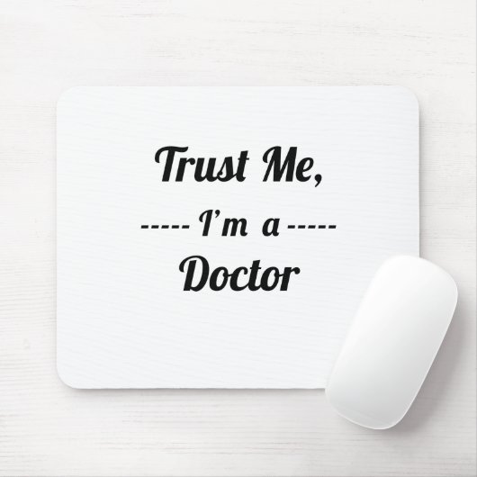 Vertrauen Sie, dass ich ich eine Mausunterlage Mousepad (Mit Mouse)