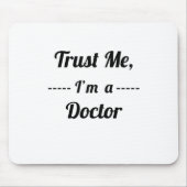 Vertrauen Sie, dass ich ich eine Mausunterlage Mousepad (Vorne)
