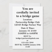 Vertrauen Sie, dass ich ich Ihr Partner bin (vier Einladung (Rückseite)