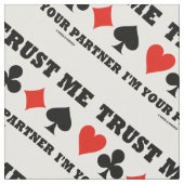 Vertrauen Sie, dass ich ich Ihre Stoff (Nahaufnahme)